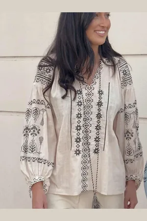 Mariquita Trasquilá Blusa bordada larina s