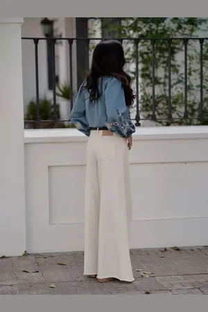 Mariquita Trasquilá Pantaloni rectos tiro alto s