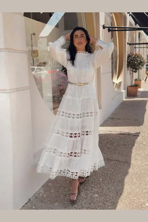 Mariquita Trasquilá Abito abril encaje s