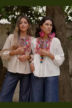 Mariquita Trasquilá Sopracamicia boho chic s