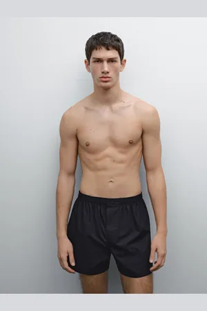 Massimo Dutti Boxer 100% Cotone A Quadri