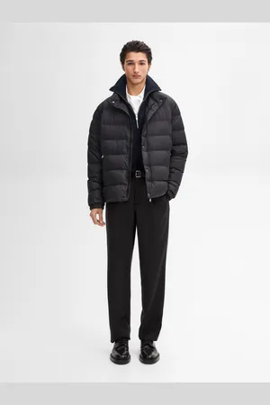 Massimo Dutti Giubbotto Leggero Con Imbottitura Di Piume