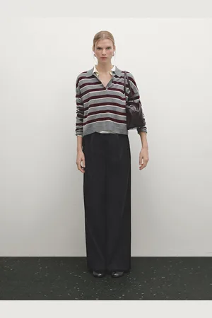 Massimo Dutti Maglia Con Collo A Polo E Bottoni