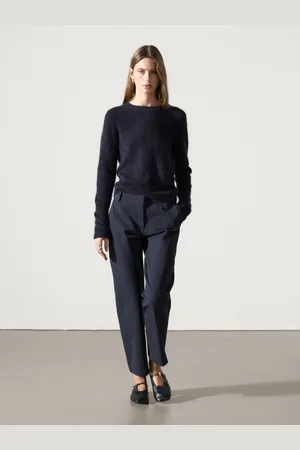 Massimo Dutti Pantaloni Straight In Tessuto Tecnico