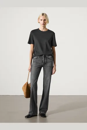 Massimo Dutti Maglietta A Maniche Corte In 100% Cotone