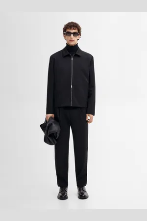 Massimo Dutti Pantaloni Regular Fit 100% Lana