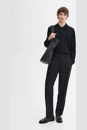 Massimo Dutti Pantaloni Eleganti Misto Lana