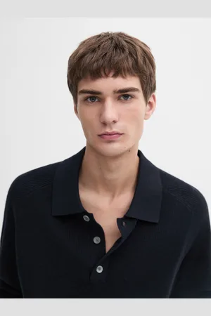 Massimo Dutti Maglia Con Collo A Polo Canneté