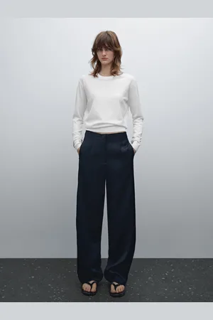Massimo Dutti Maglia Lavorata In Misto Cotone