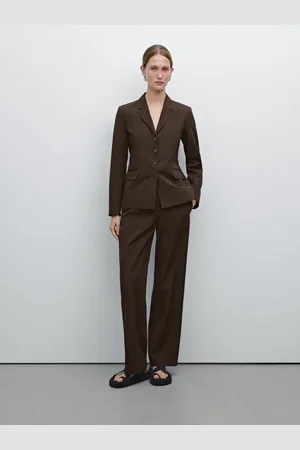 Massimo Dutti Blazer Corto Con Bottoni