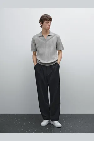 Massimo Dutti Maglia A Polo Con Bordino In Cotone