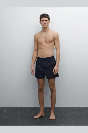 Massimo Dutti Boxer In Popeline A Righe