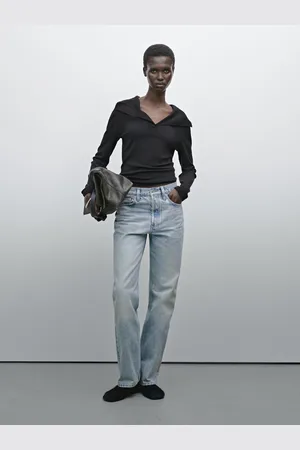 Massimo Dutti Maglia Con Dettaglio Sul Collo In Misto Cotone