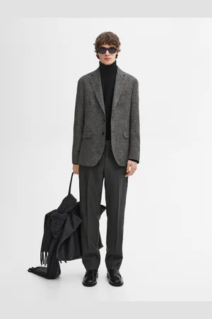 Massimo Dutti Pantaloni Eleganti Misto Lana