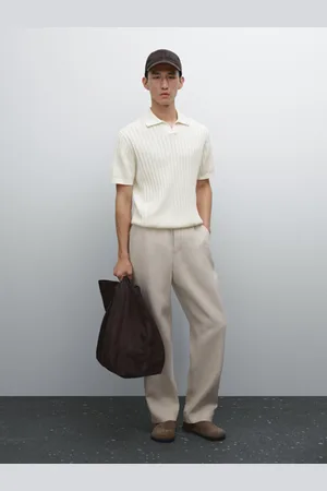 Massimo Dutti Maglia Con Collo A Polo Canneté