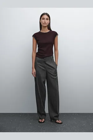 Massimo Dutti Maglietta Con Dettagli A Contrasto