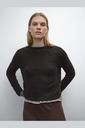 Massimo Dutti Maglia In Misto Alpaca