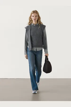 Massimo Dutti Gilet In Jersey Misto Lana