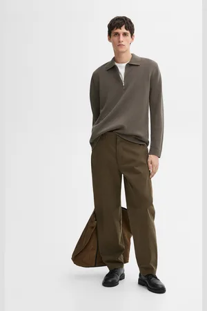 Massimo Dutti Maglia Con Collo A Polo E Cerniera
