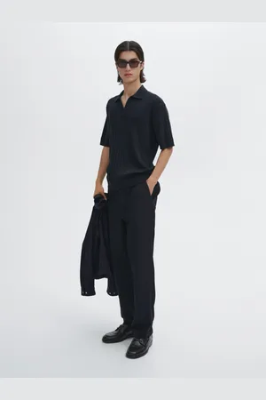 Massimo Dutti Maglia A Polo Con Bordino In Cotone