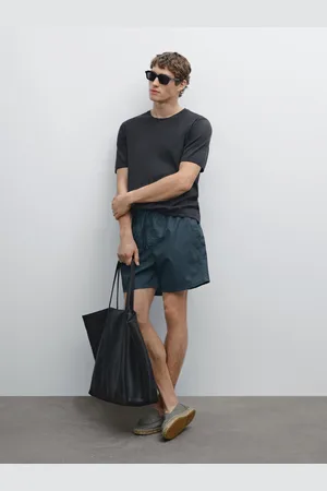 Massimo Dutti Costume Regular Fit Con Micro Stampa