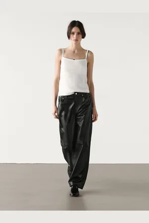 Massimo Dutti Top Pointelle Dettaglio Fiocco