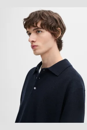 Massimo Dutti Maglia Con Collo A Polo 100% Cashmere