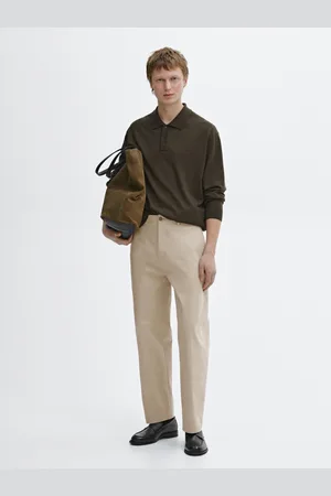 Massimo Dutti Maglia A Polo In Misto Lana