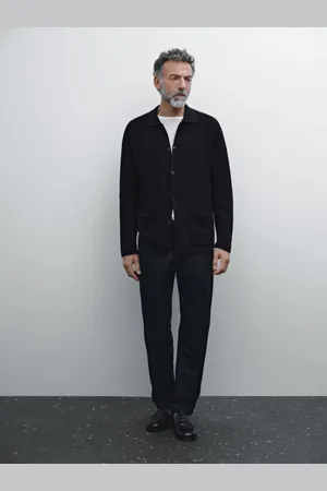 Massimo Dutti Pantaloni Tapered Fit In Misto Cotone
