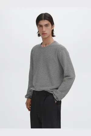 Massimo Dutti Maglia A Righe 100% Cotone