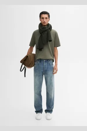 Massimo Dutti Maglietta In 100% Cotone Mercerizzato