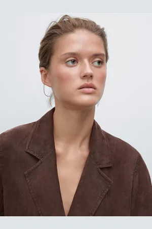 Massimo Dutti Blazer Doppiopetto Effetto Délavé