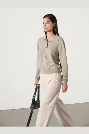 Massimo Dutti Maglia A Polo 100% Cashmere