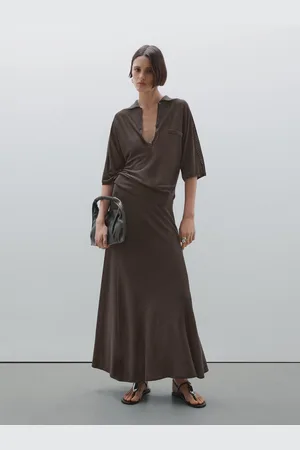 Massimo Dutti Gonna Lunga Svasata