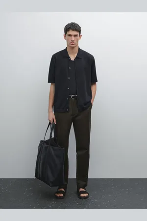 Massimo Dutti Cardigan A Maniche Corte In Cotone
