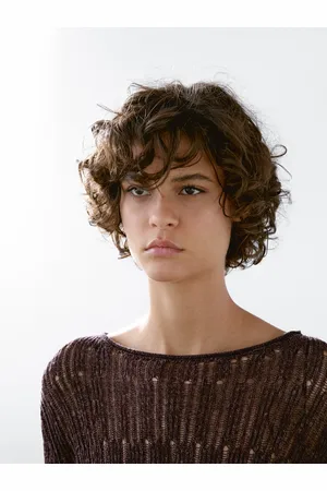 Massimo Dutti Maglia Traforata Asimmetrica
