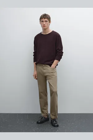 Massimo Dutti Jeans Slim Fit In Misto Cotone
