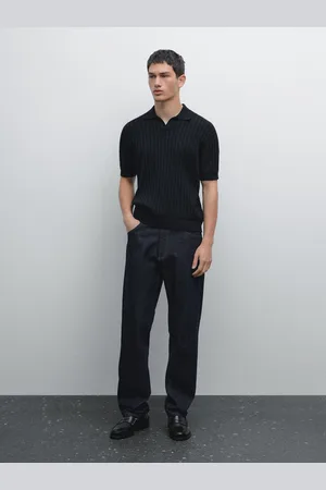 Massimo Dutti Maglia Con Collo A Polo Canneté