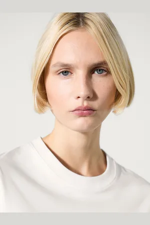 Massimo Dutti Maglietta A Maniche Corte In 100% Cotone