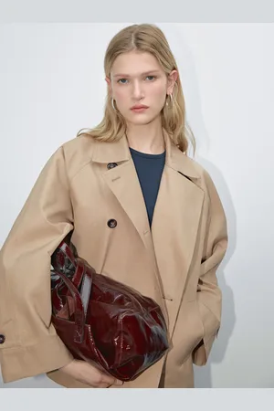 Massimo Dutti Trench A Mantella Corto Water Repellent