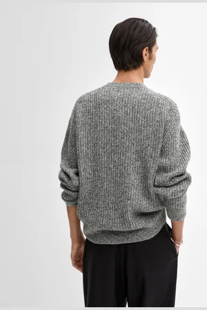 Massimo Dutti Maglia Mouliné In Misto Lana