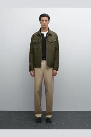 Massimo Dutti Giacca Con Dettaglio Di Tasche In Cotone
