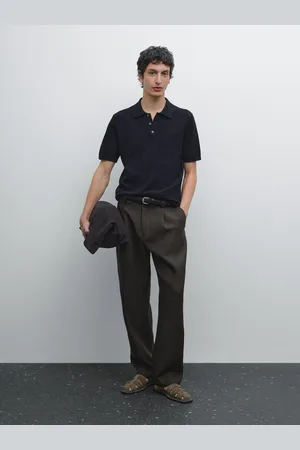Massimo Dutti Polo In Maglia Strutturata 100% Cotone