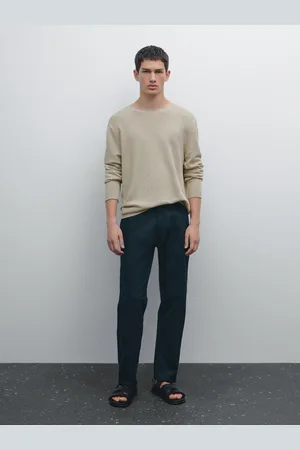 Massimo Dutti Jeans Tapered Fit In Misto Cotone
