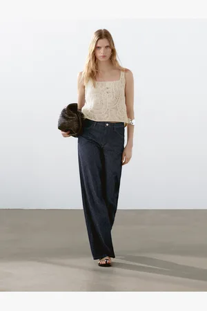 Massimo Dutti Top In Maglia Crochet