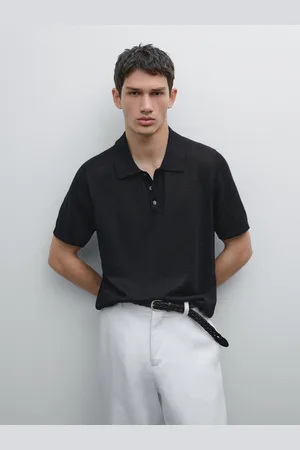 Massimo Dutti Polo In Maglia 100% Lino