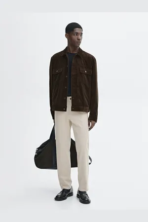 Massimo Dutti Jeans Tapered Fit In Misto Cotone