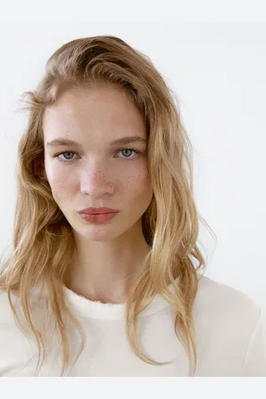 Massimo Dutti Maglietta Con Collo Sfrangiato