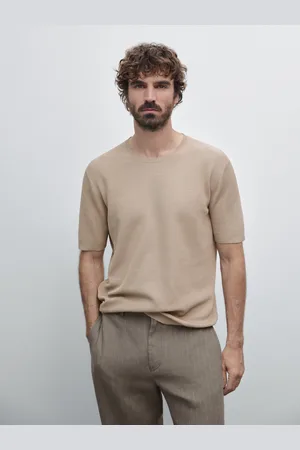 Massimo Dutti Maglia A Maniche Corte 100% Cotone