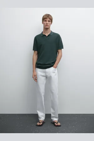 Massimo Dutti Maglia Con Collo A Polo 100% Cotone